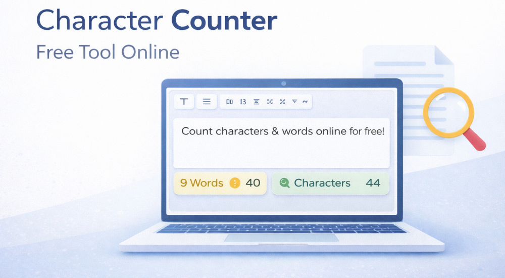 Character Counter Free Tool Online